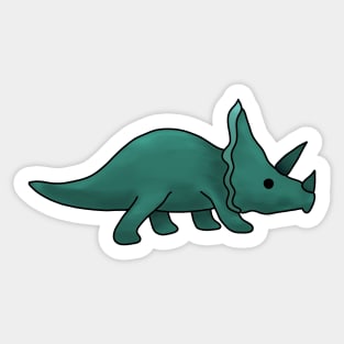 Triceratops Sticker